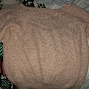 Pink sweater NEVER WORN